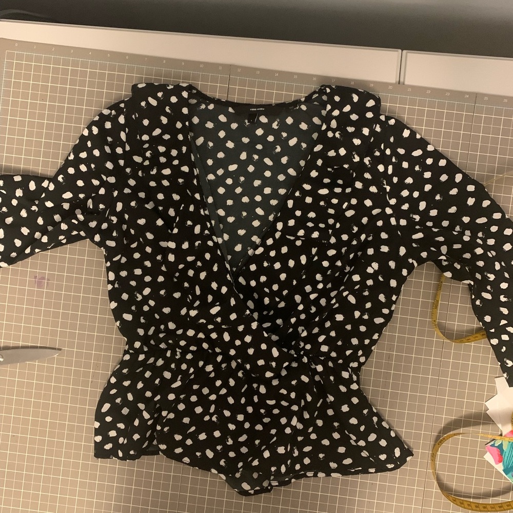 Vero Moda blouse sz small - Picture 6 of 7